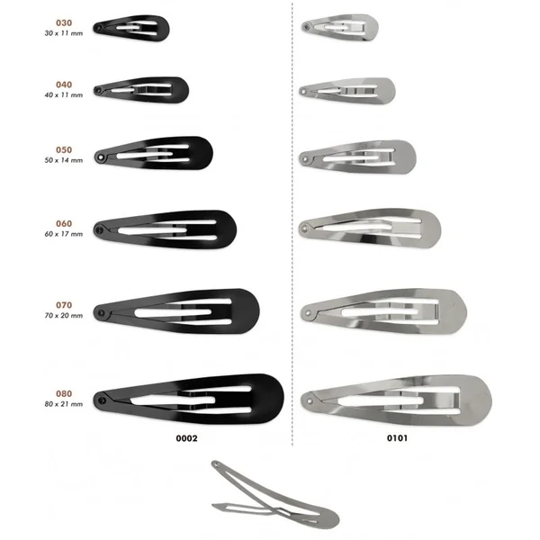Clips de Pelo Metálicos