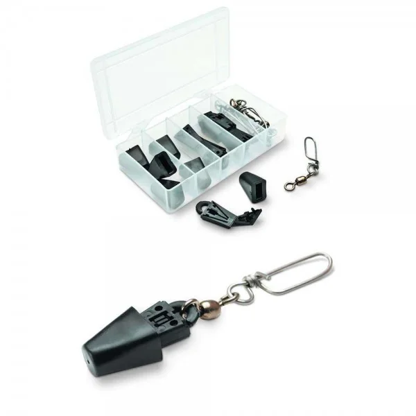 Clips para fijar el lastre
