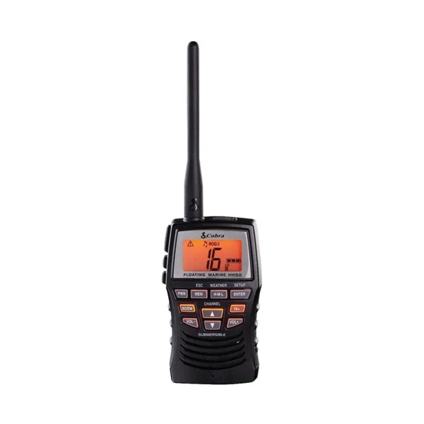 COBRA Marine 3 Watt Floating Vhf Radio Large Display