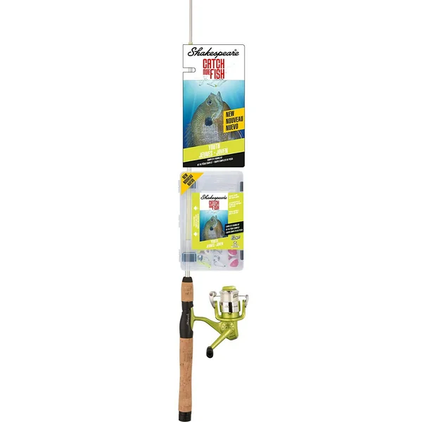 Combo de pesca spinning Shakespeare Catch More Fish
