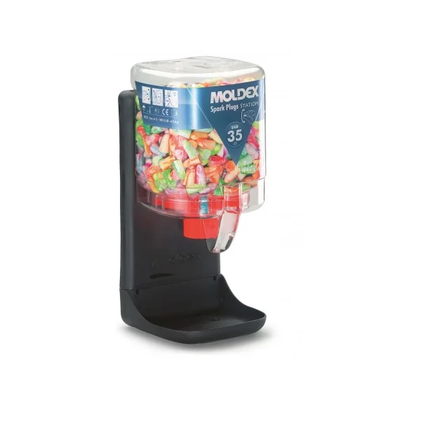 CONJUNTO DISPENSADOR SPARK PLUG CON SOPORTE MOLDEXSTATION