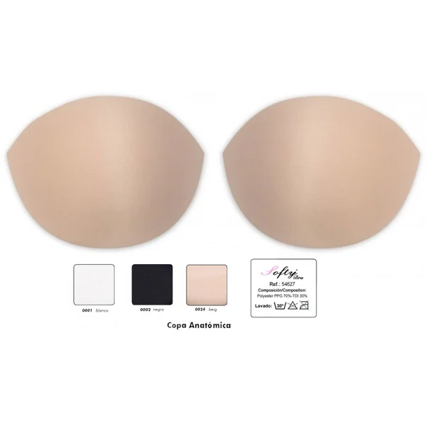 Copas Redondas Sin Relleno Bikini