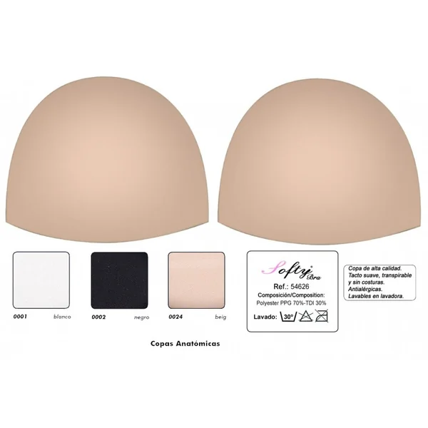 Copas Triangulares Sin Relleno Bikini