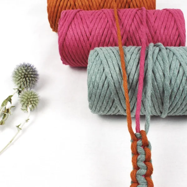 Cordón Urdimbre Macramé EVRA - Rosas Crafts - LIQUIDACIÓN - Imagen 4