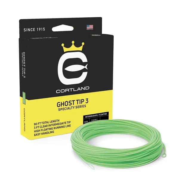 Cortland Ghost Tip 3' Línea de mosca