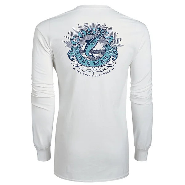 Costa Classic Shirt Longsleeve white