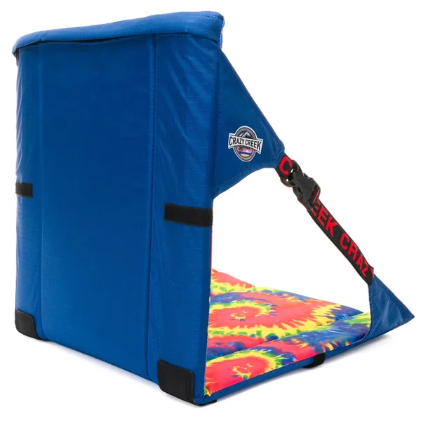 Crazy Creek Silla Original azul tie-dye