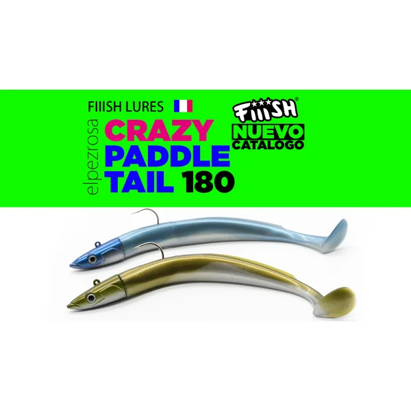Crazy Paddle Tail 180: Como usarla desde embarcación