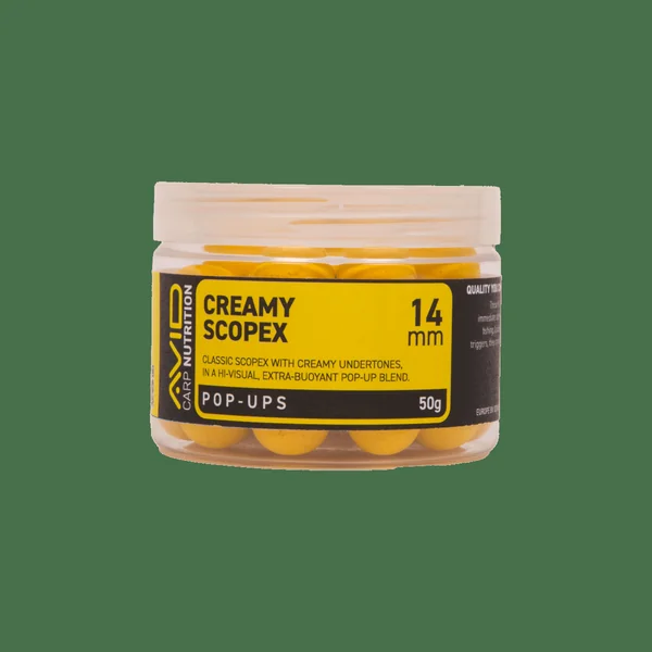 Creamy Scopex - 14mm - Pop-ups - Amarillo
