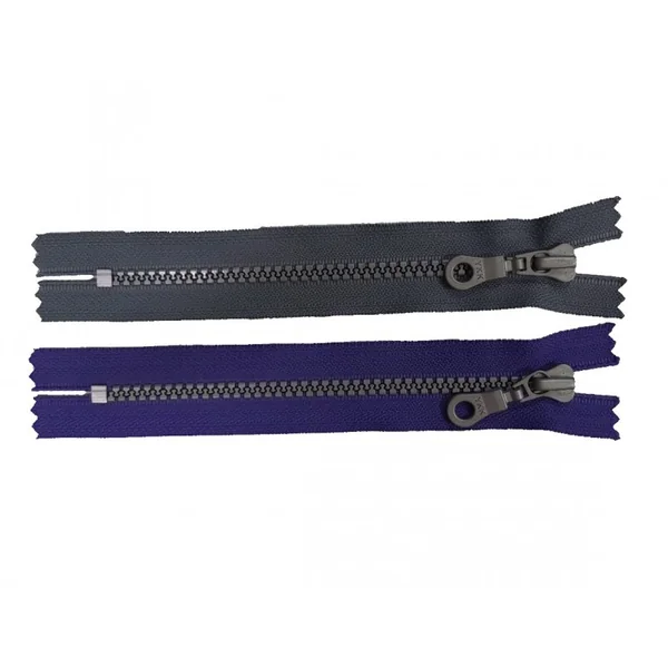 Cremallera Cerrada 5mm - Malla Plástica Inyectada - Diente Gris