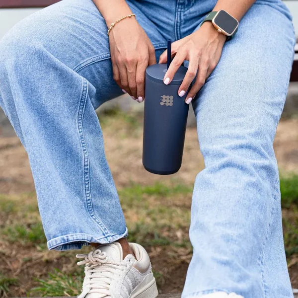 Cubitt Termo Travel Mug Deepest Blue - Imagen 2
