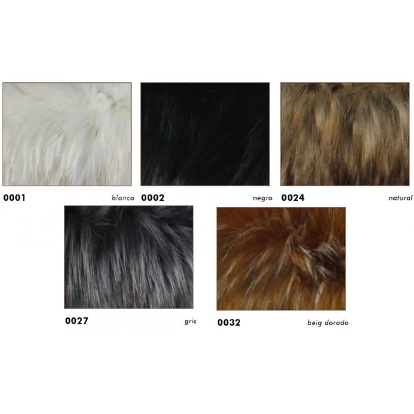 Cuello De Pelo Ecológico Forrado - Imagen 2