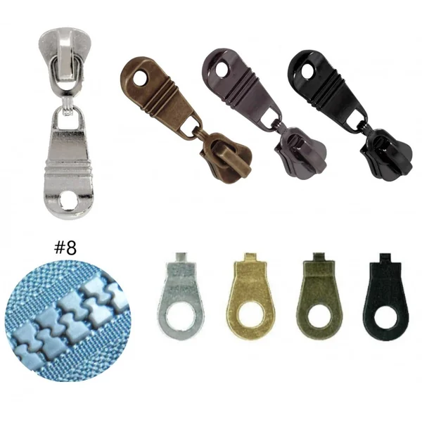 Cursor Cremallera 8mm - Malla Plástica Inyectada - Imagen 3