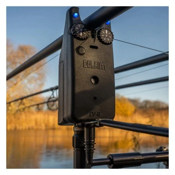 Delkim EV-R Digital Bite Alarm Presentation Set - 3 Rod Set - Imagen 6