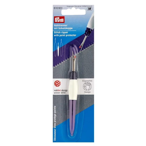 Descosedor Prym Ergonómico con Protector de Punta 11,3 cm