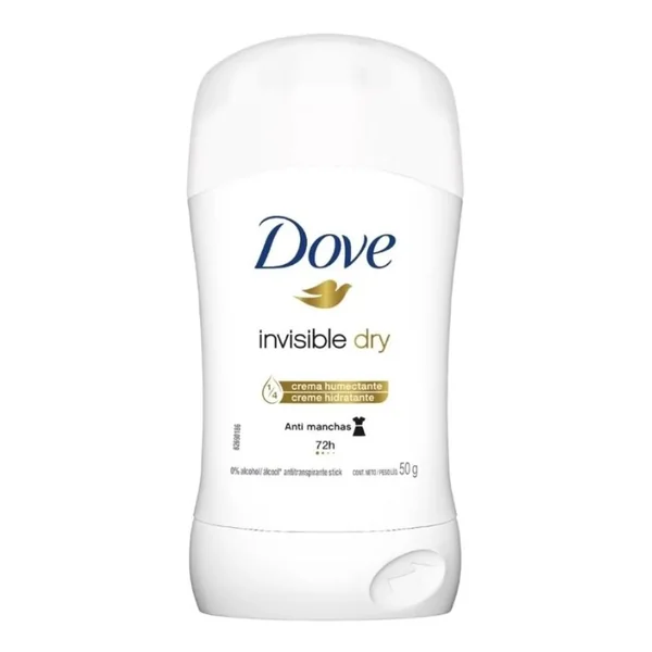 Dove Desodorante Invisible Dry Barra 50gr