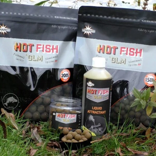Dynamite Baits Hot Fish & GLM Liquid Attractant 500ml