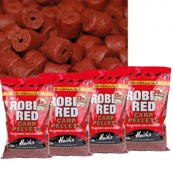 Dynamite Baits Robin Red Carp Pellets 12mm 900gr