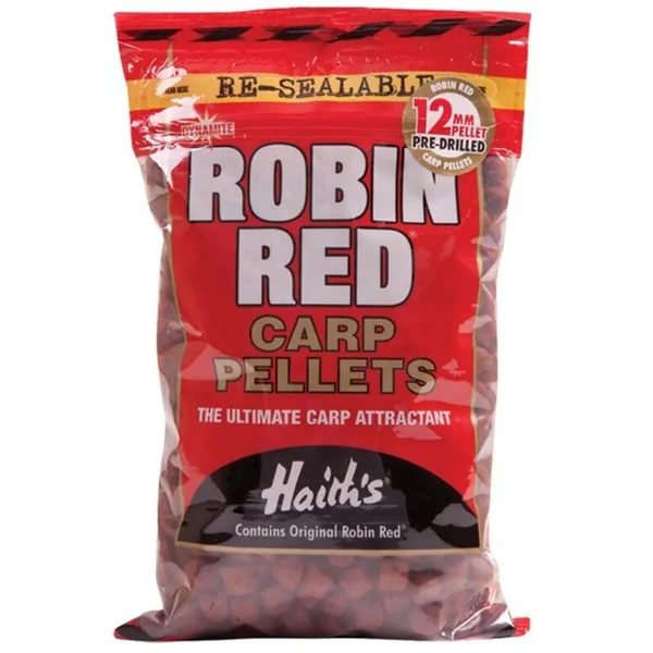 Dynamite Baits Robin Red Carp Pellets 12mm 900gr - Imagen 2