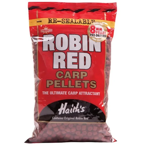 Dynamite Baits Robin Red Carp Pellets 8mm 900gr - Imagen 2