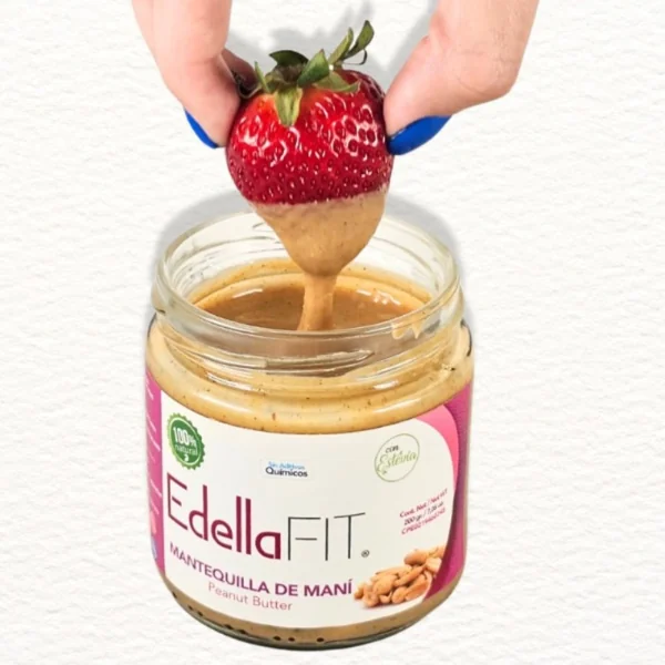 Edellafit Mantequilla de Maní Natural 200 gr - Imagen 2