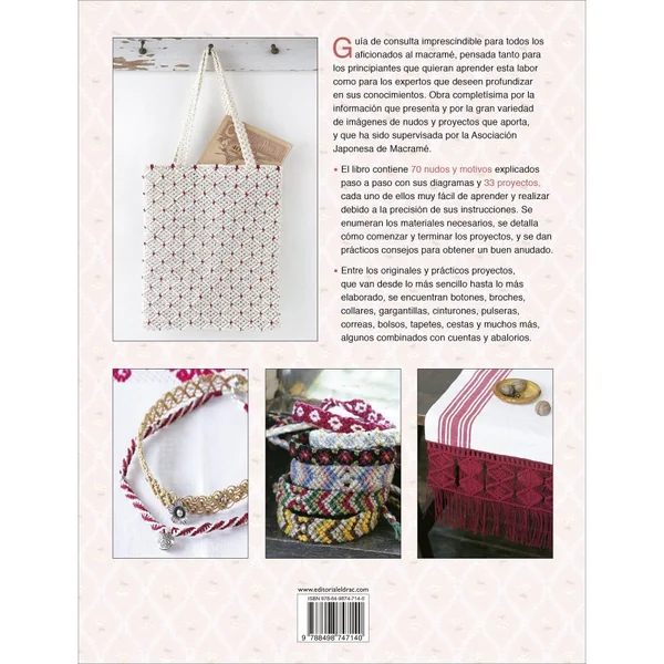 El Gran Libro del Macramé - Guía Completa de Nudos y Proyectos - Imagen 2