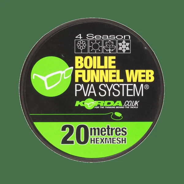 Embudo Boilie Funnel Web - PVA - Micromesh - Recarga