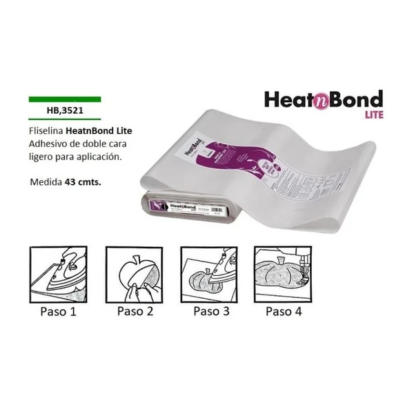 Entretela Fliselina HeatNbond Lite