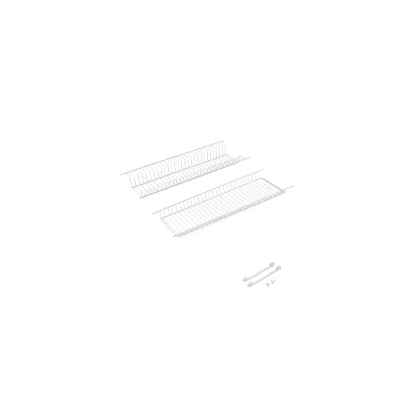 Escurreplatos Acero Laminado Blanco - Armario Cocina