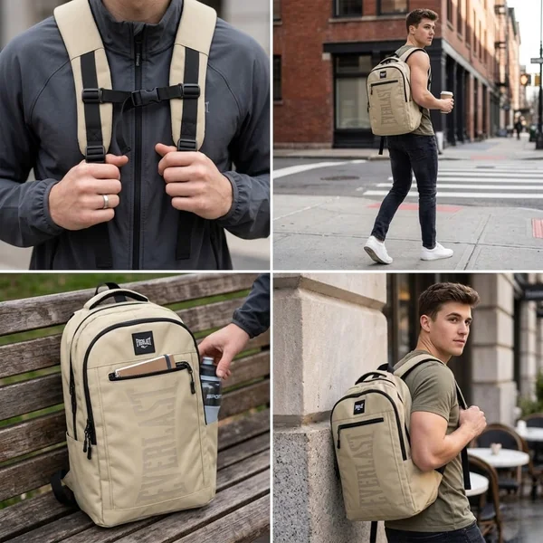 Everlast Backpack Republic Beige - Imagen 2