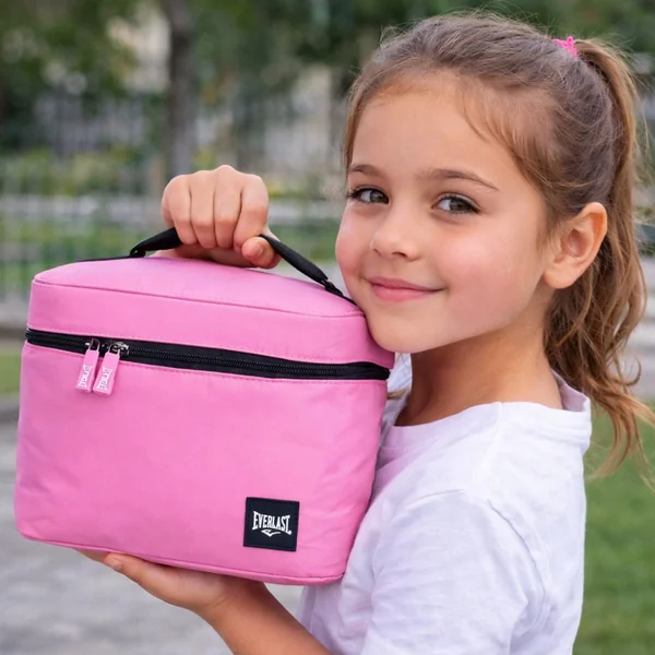 Everlast Lunch Bag Lonchera Insulada Color Pink 7L
