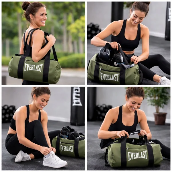 Everlast Mini Duffle Bag Green - Imagen 6