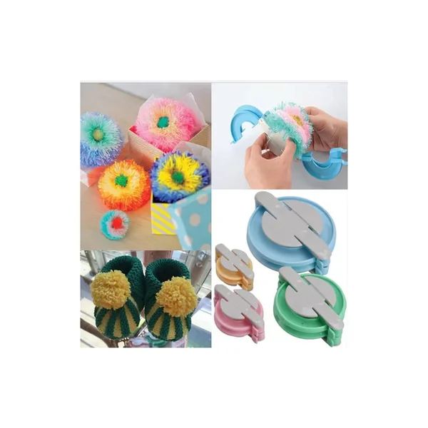 Fabricadores de Pompones Clover Pom-Pom Maker - Imagen 2