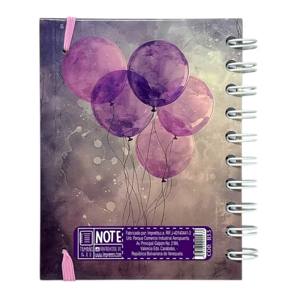 Fantasy Note Libreta Apuntes Pequeña Diseños Surtidos 80 Hojas - Imagen 9