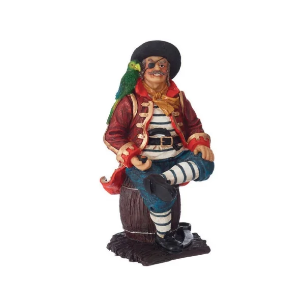 Figura de pirata con loro 24Cm