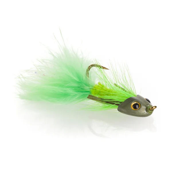 Fish Skull Streamer - Sculpin Bugger chartreuse