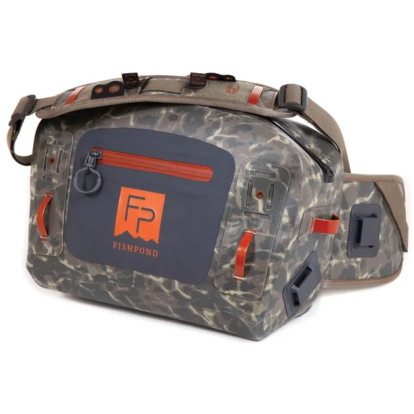 Fishpond Thunderhead Lumbar sumergible Eco shadowcast camo
