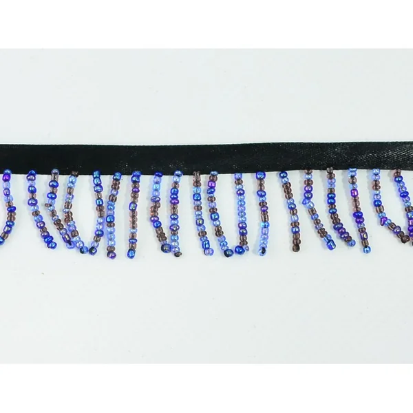 Fleco de Rocalla Azul Marino 4 cm