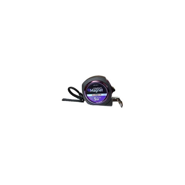 Flexómetro 5 Mts Profesional Black Compact Magnet - Roher