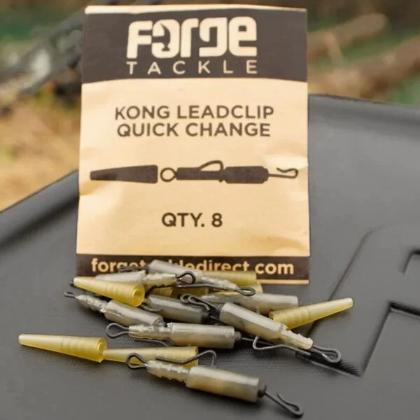 Forge Tackle Kong Leadclip QC Complete-8 unidades