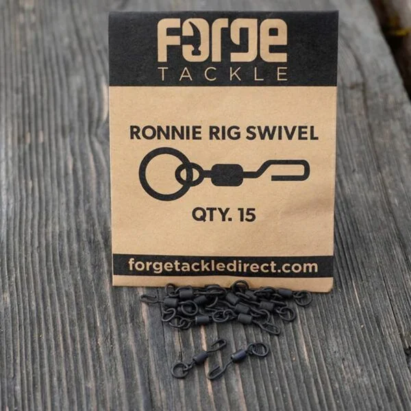 Forge Tackle Ronnie Rig Swivel-15 unidades
