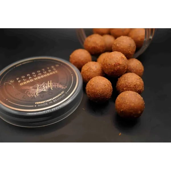 Forgotten Flavours Krill hard hookbaits 15mm - Imagen 4