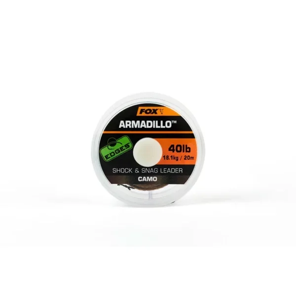 Fox Camo Armadillo - 20m - líder de choque y antienganches 40bl