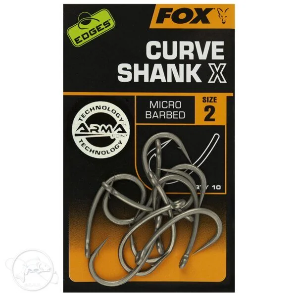 Fox Edges Curve Shank X Nº4 - Imagen 2