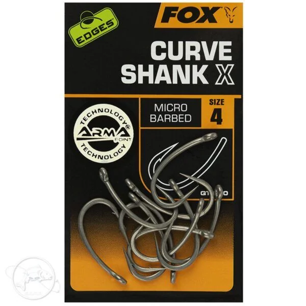 Fox Edges Curve Shank X Nº4 - Imagen 3