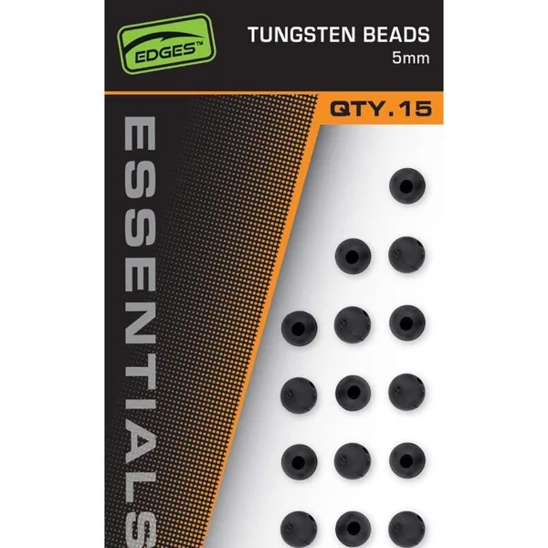 Fox Edges Tungsten Beads 5mm x15