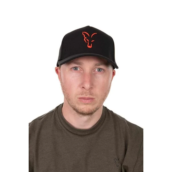 Fox Gorra de Béisbol Negro-Naranja - Imagen 3