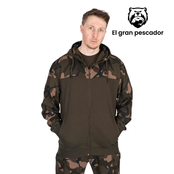 Fox Sudadera Cremallera Camuflaje Talla L