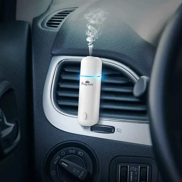 Fraganza Mini Difusor Para Auto Blanco - Imagen 6