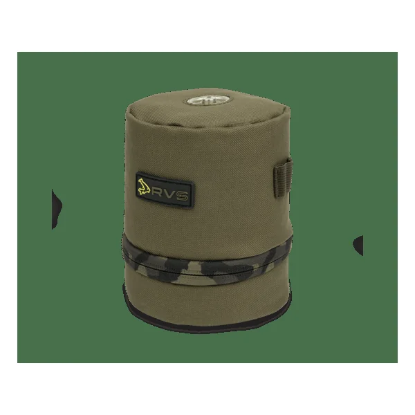 Funda para cartucho de gas de acero inoxidable